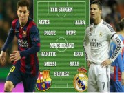 Bóng đá - CR7 bị loại khỏi đội hình tiêu biểu El Clasico