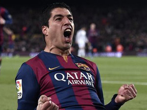 Bóng đá - Báo chí thế giới ca ngợi Suarez "siêu anh hùng" ở Barca