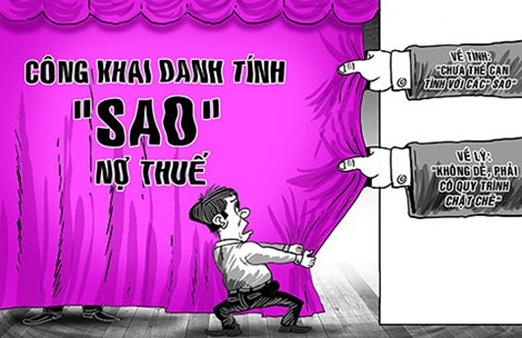 Tài chính - Bất động sản - "Sao" trốn thuế, công khai được không?