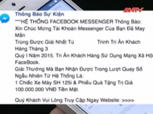 Tránh sập bẫy lừa trên mạng xã hội Facebook