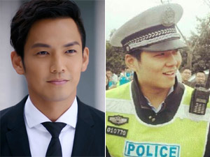 Bạn trẻ - Cuộc sống - Vận động viên bỏ đích vì chàng cảnh sát quá đẹp trai