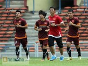 Bóng đá - Các cầu thủ U23 VN hào hứng làm quen sân Shah Alam