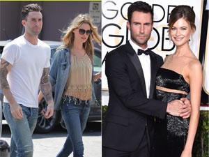 Bí quyết mặc đẹp - Ghen tị với độ đẹp đôi của Behati và Adam Levine