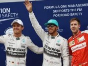 Thể thao - Phân hạng Malaysian GP: Hamilton đoạt pole trong mưa