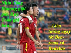 Bóng đá - Ảnh chế tuần 24-30/3: Công Phượng - Huy Toàn gây "sốt"