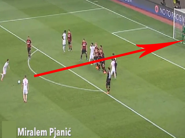 Video bàn thắng - Siêu phẩm đá phạt 2015: Không Messi, CR7 đã có Pjanic