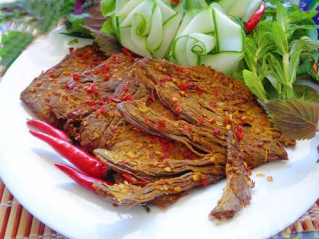 Ẩm thực - Làm thịt bò khô để dành ăn Tết