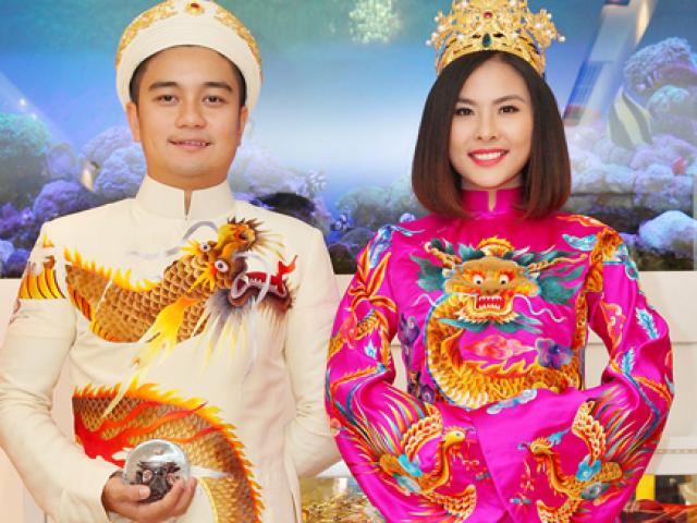 Đời sống Showbiz - Hé lộ trang phục cưới 'rồng phượng' của Vân Trang