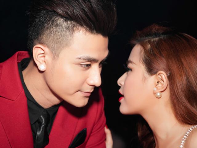 Vĩnh Thụy và Hoàng Thùy Linh tình tứ bên nhau