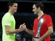 Thể thao - Chi tiết Federer - Raonic: &quot;Tàu tốc hành&quot; lạc lối (KT)