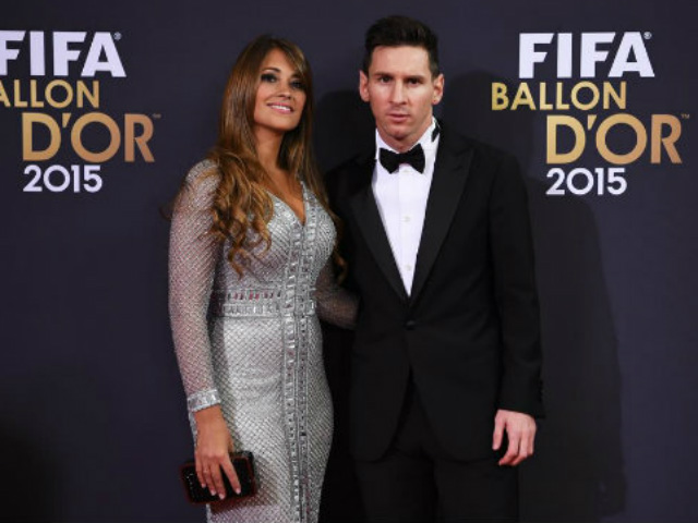 Bóng đá - Bạn gái Messi "tỏa sáng" giữa dàn WAG Quả bóng Vàng