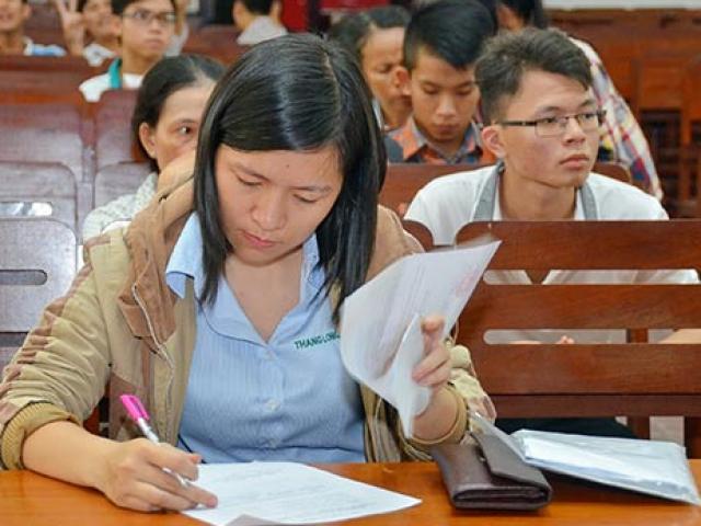 Giáo dục - du học - Tuyển sinh ĐH-CĐ 2016: Không được đổi nguyện vọng xét tuyển