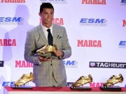 Bóng đá - Cuộc đua Chiếc giày vàng 2015/16: CR7, M10 &quot;lép vế&quot;