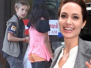 Đời sống Showbiz - Angelina Jolie bí mật nhận thêm con nuôi tại Campuchia