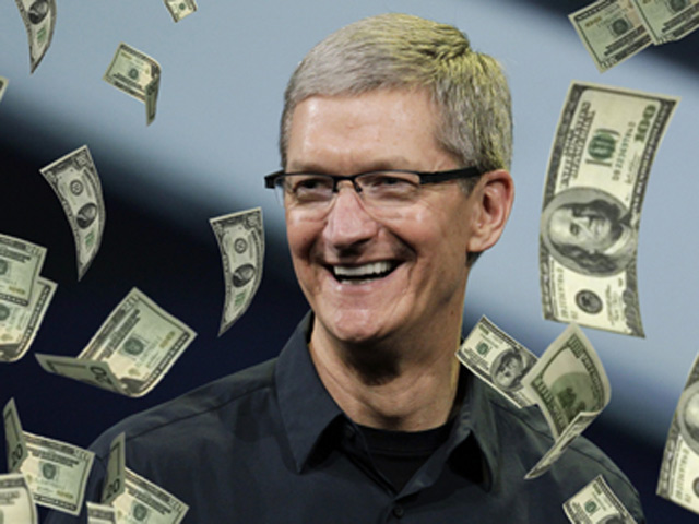 Dế sắp ra lò - CEO Tim Cook "ẵm" 10,3 triệu USD trong năm 2015