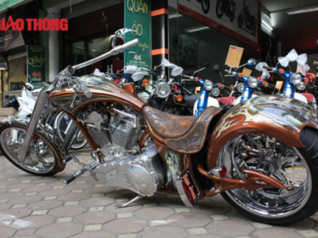 Ô tô - Xe máy - Chopper độc ở Hà Nội: "Gừng càng già càng cay"