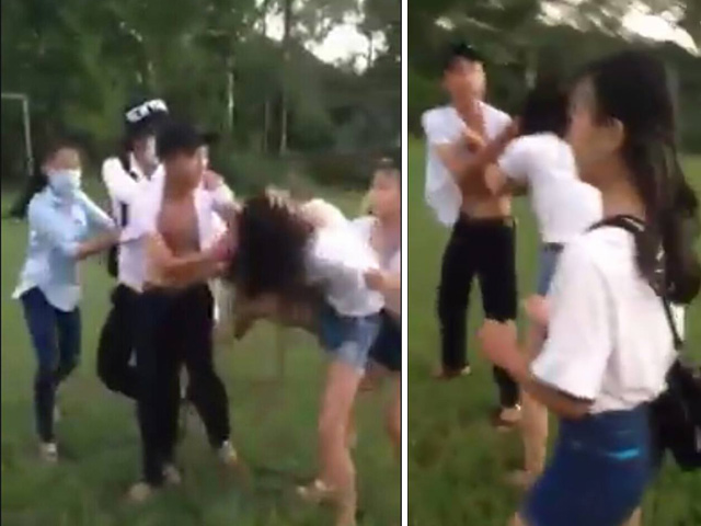 Tin tức trong ngày - Xuất hiện thêm clip nam sinh đánh nữ sinh tại Huế