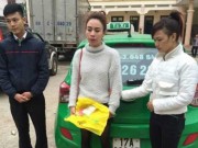 Pháp luật - CSGT Bắc Giang bắt nhóm nữ quái đi taxi, giấu ma túy