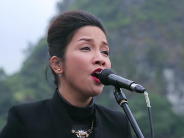 Ca nhạc - MTV - Mỹ Linh khoe giọng hát mượt mà ngay giữa vịnh Hạ Long