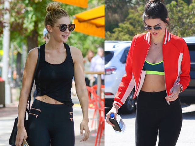 Bí quyết mặc đẹp - Học bộ đôi hot girl Hollywood cách mặc đồ tập ra phố