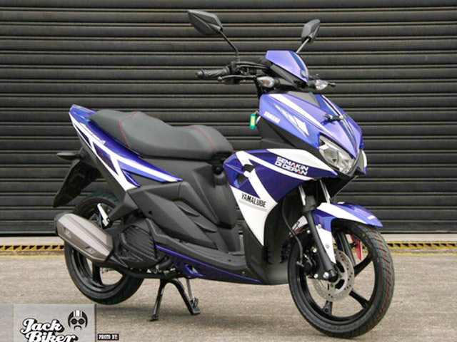 Ô tô - Xe máy - Cận cảnh Yamaha Aerox 125LC mới giá 29,3 triệu đồng