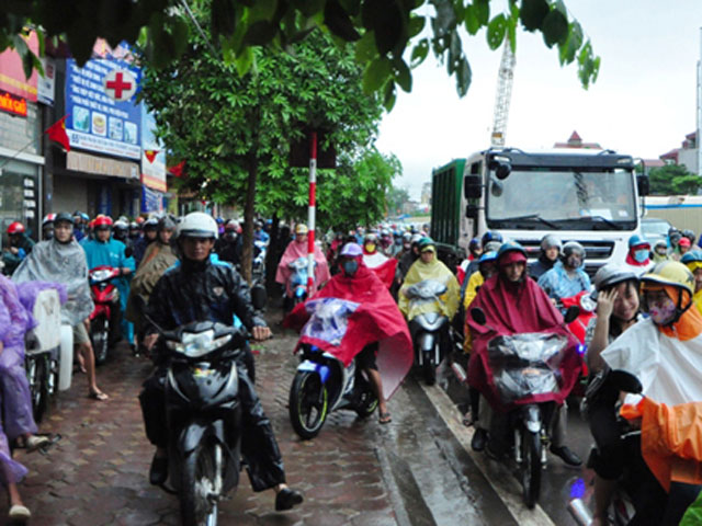 Tin tức trong ngày - Miền Bắc có mưa trên diện rộng