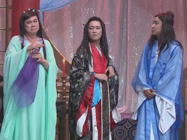 Cười 24h - Ơn giời cậu đây rồi tập 11: Trường Giang xử Chí Tài "mang bầu"