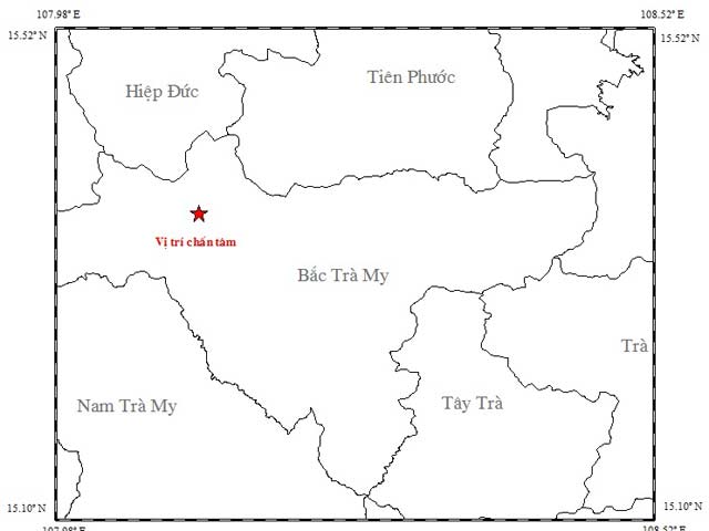Tin tức trong ngày - Động đất 3,3 độ richter kèm tiếng nổ lớn ở Quảng Nam