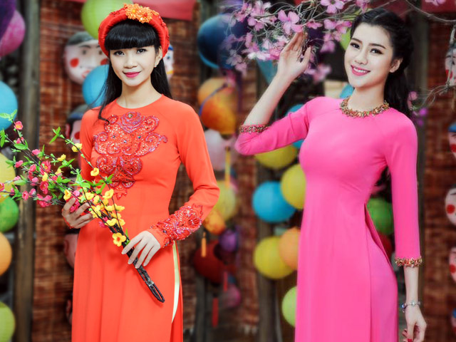 Xu hướng thời trang - Bà mẹ 3 con Hạ Vy thướt tha 'dáng ngọc' với áo dài xuân
