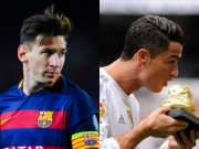 Bóng đá - Đua Giày vàng châu Âu: Messi &amp; Ronaldo giờ ở đâu