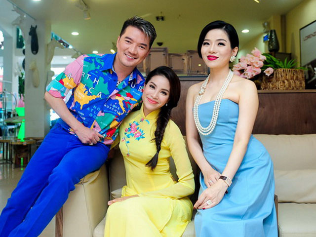 Đời sống Showbiz - Mr Đàm hào hứng gặp gỡ Phạm Hương, Lệ Quyên