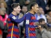 Bóng đá - Barca: Khi Neymar rực rỡ hơn Messi