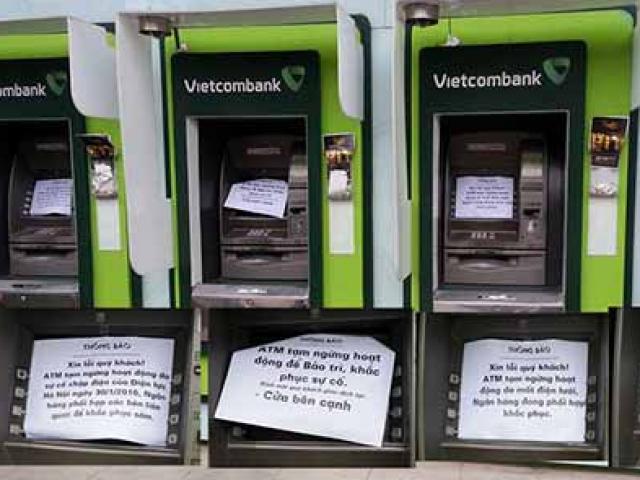 Tin tức Việt Nam - Hàng loạt máy ATM  “lăn ra ốm” dịp cận Tết