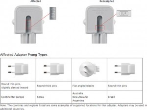 Máy in/phụ kiện - Apple thu hồi bộ sạc AC gây giật điện