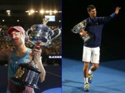 Thể thao - Tennis 24/7: Djokovic, Kerber khắc tên vào lịch sử