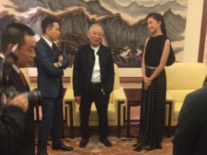 Ngô Thanh Vân sánh đôi cùng 'Diệp Vấn' Chân Tử Đan