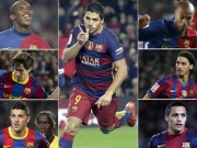 Bóng đá - &quot;Số 9&quot; ở Barca: Suarez còn &quot;đỉnh&quot; hơn Eto'o