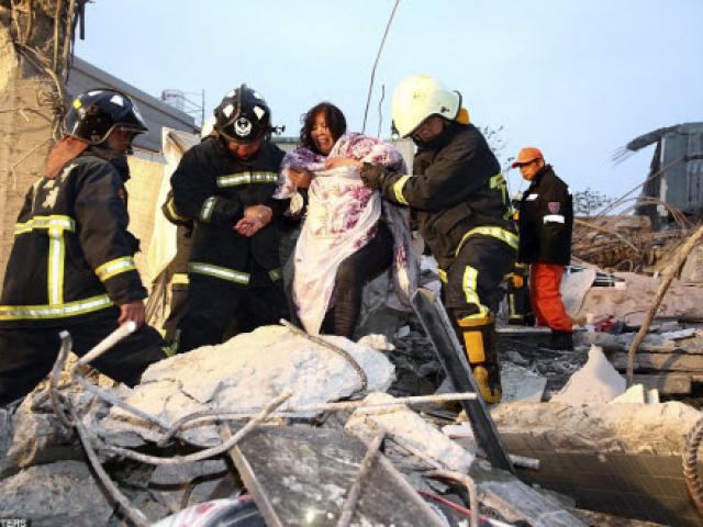 Thế giới - Hiện trường trận động đất làm rung chuyển Đài Loan