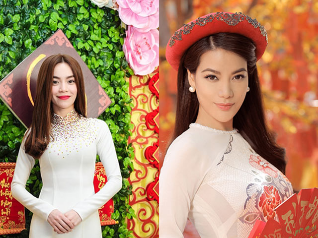 Làm đẹp - 8 kiểu tóc kết hợp với áo dài đẹp nhất của mỹ nhân Việt