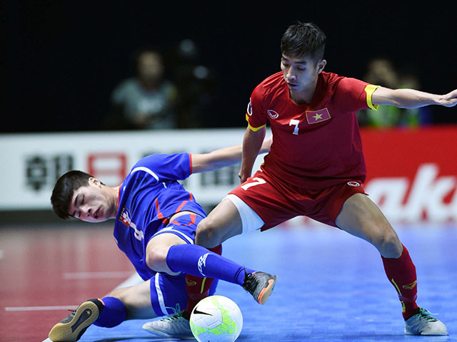 Bóng đá - ĐT futsal Việt Nam thắng kịch tính Đài Loan (Trung Quốc)