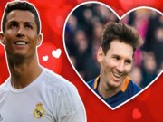 Bóng đá - Nhân dịp Valentine, CR7 “tỏ tình” với Messi