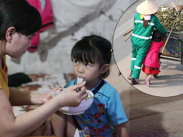 Tin tức trong ngày - Ảnh: Gác trọ của "em bé phụ mẹ quét rác ngày Tết"