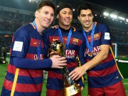 Bóng đá - Luis Suarez: “Ban đầu tôi sợ Messi &amp; Neymar”