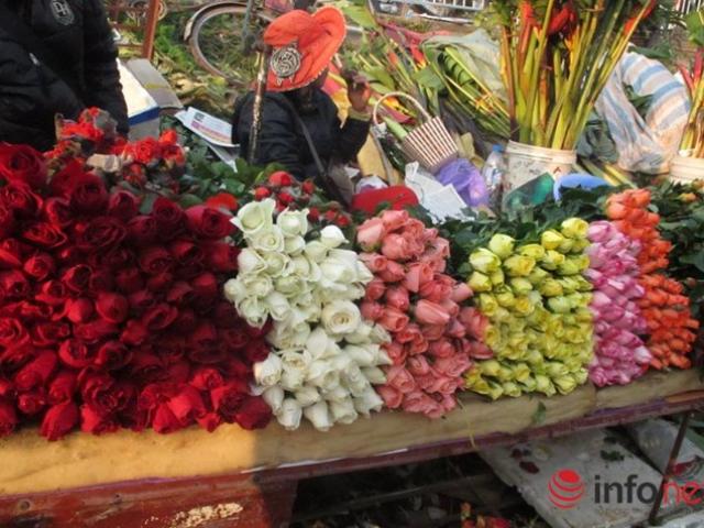 Thị trường - Tiêu dùng - Khan hiếm, hoa hồng Valentine tăng giá mạnh