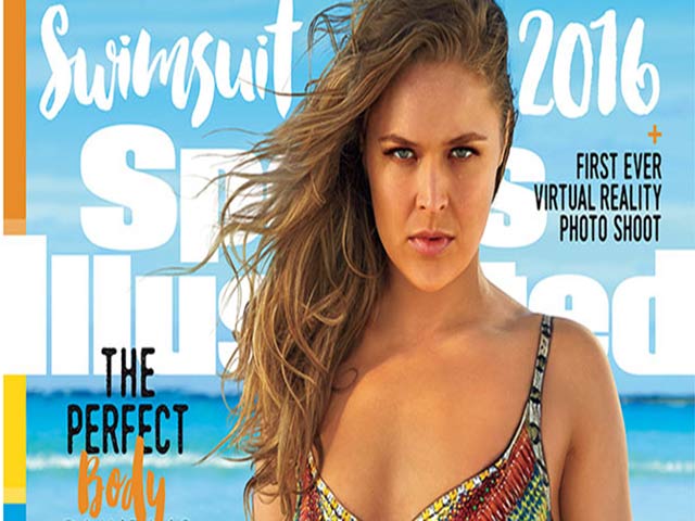 Ronda Rousey quyến rũ trên bìa tạp chí nội y