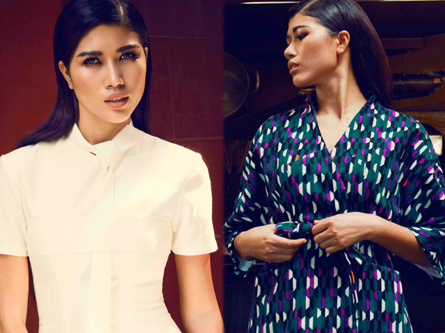 Người mẫu - Hoa hậu - Trang Lạ xuống phố đầu năm với phong cách Nhật Bản