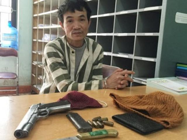 Pháp luật - Lộ diện kẻ bịt mặt dùng súng đánh, cướp xe của phụ nữ