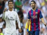 Bóng đá - Vua phá lưới Liga: Ronaldo khó lòng bắt kịp Suarez