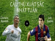 Bóng đá - (Infographic) Siêu sao ấn tượng: CR7, Suarez quá đỉnh