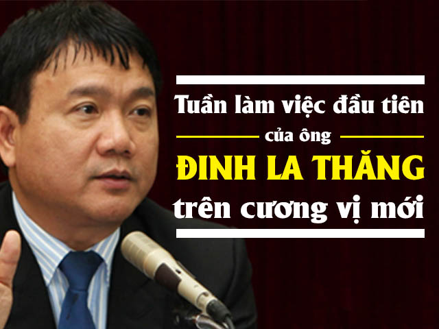 Tin tức trong ngày - [Infographic] Tuần làm việc đầu tiên của Bí thư Đinh La Thăng